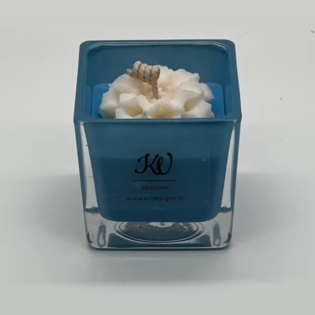 KV designs Kaars in glazen pot - 408