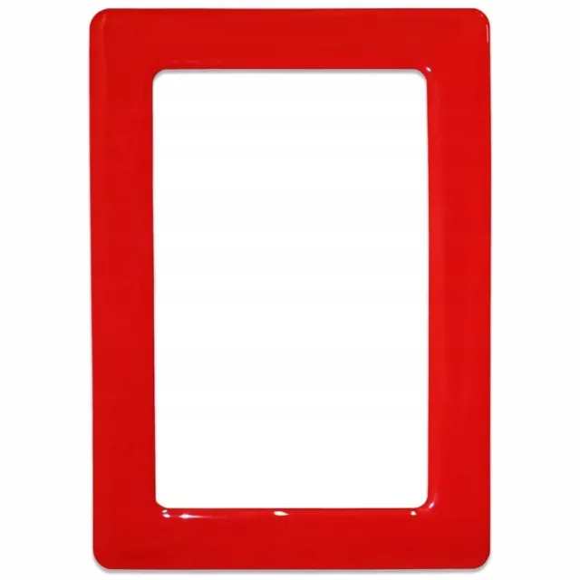 Magboss Sp z o.o. S.K. Magnetische zelfklevende fotolijst 13x8.1cm - Rood