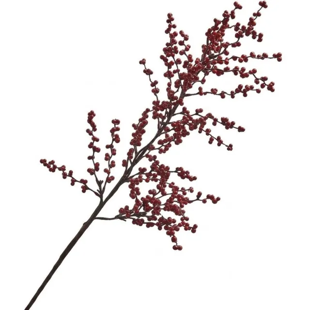 EDG - Enzo De Gasperi EDG - Kunsttak - rood - D10 x H80 cm - 2 stuks