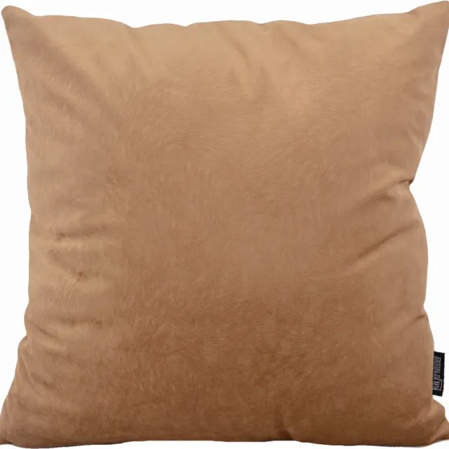 Gek op Kussens! Velvet Chic Brown Kussenhoes | Velvet/Polyester | 45 x 45 cm Bruin