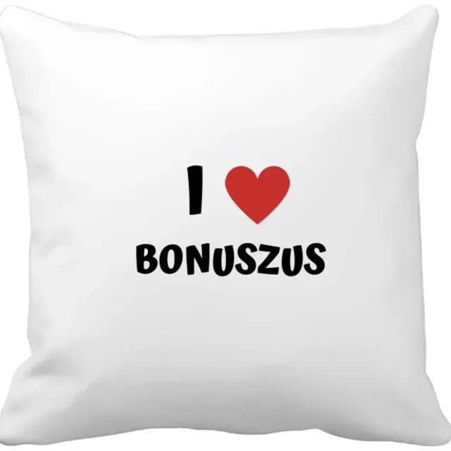 Akyol i love bonuszus Kussen hoes - Zus - de liefste bonuszus - verjaardag - cadeautje voor zus - zus artikelen - kado - geschenk - 40 bij 40 cm Multicolor