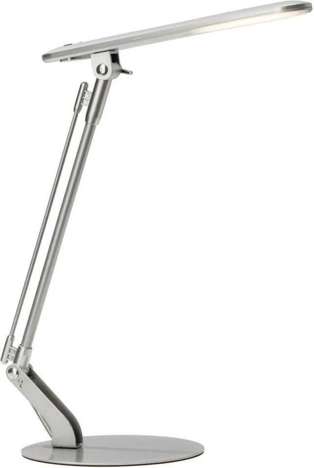 Brilliant BRENDAN Bureaulamp 1x6W Titanium LED G94808/11 Zilver