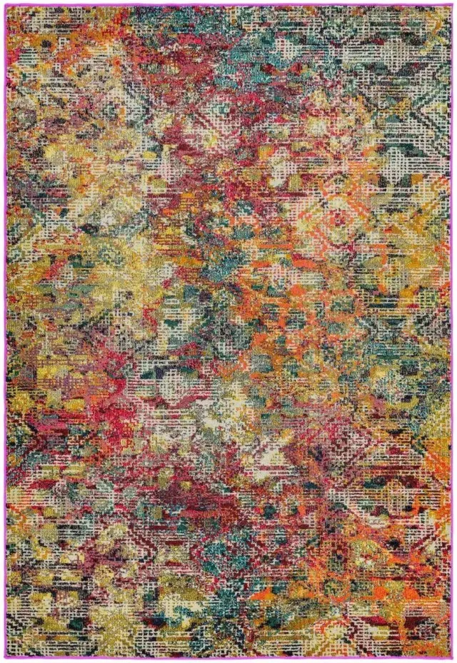 Eazy Living Easy Living - colores-Cloud-digital Vloerkleed - 160x230 - Rechthoek - Laagpolig Tapijt - Modern - Meerkleurig