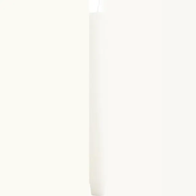 Rustik Lys Dinerkaarsen - Doos 20 stuks - (2,6 x 30 cm) - Wit
