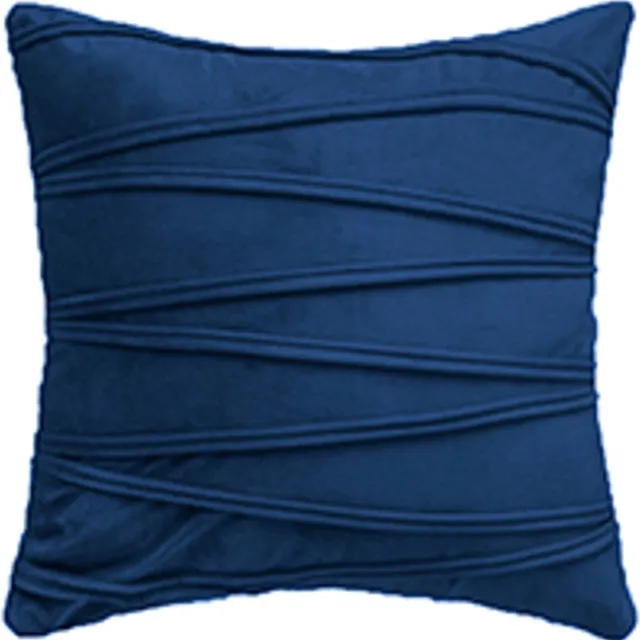 Maison Extravagante IDUN - Luxe Sierkussens Velvet Koningsblauw - 3 stuks - Fluweel - 45x45cm - met binnenkussens