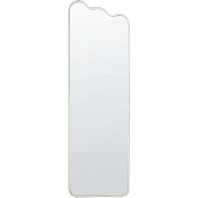 Beliani ABZAC - Wandspiegel - Gebroken wit - 45 x 145 cm - Metaal