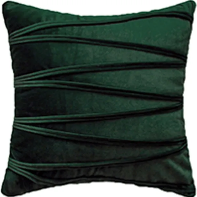 Maison Extravagante IDUN - Luxe Sierkussens Velvet Jungle Groen - 3 stuks - Fluweel - 45x45cm - met binnenkussens