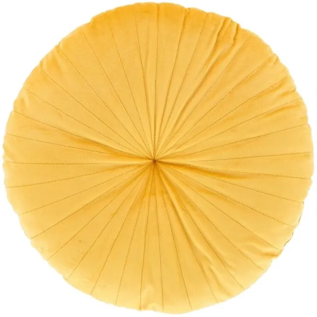 Unique Living Sierkussen Rondo - Apricot - 40cm Ø Oranje