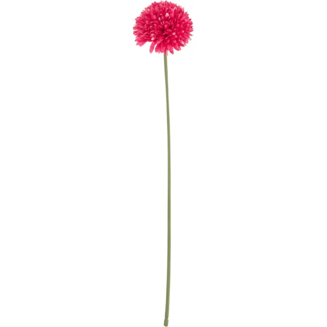 J-Line bloem Chrysant - kunststof - roze