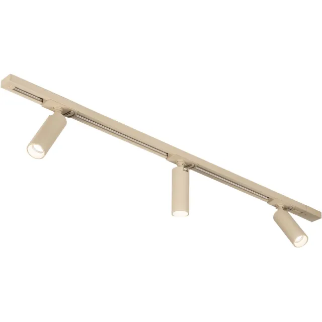 Lumidora Railspot 75709 - AREZZA - 3 Lichts - GU10 - Beige - Metaal