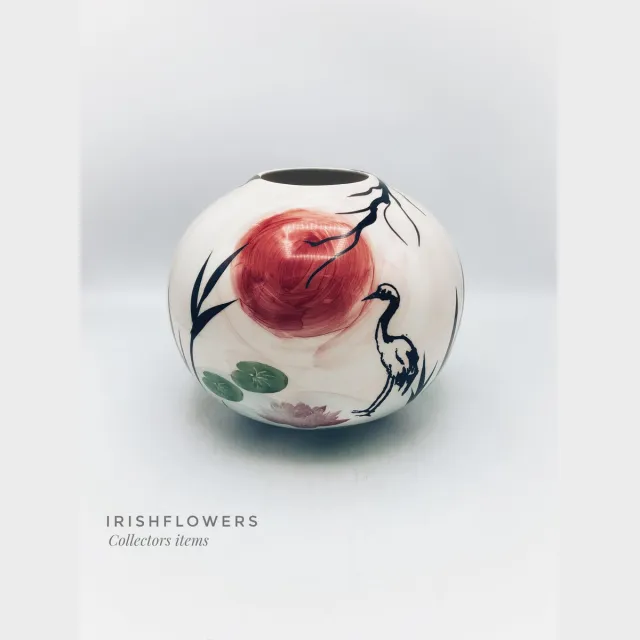 Villa Pottery Vaas - Villa Pottery - Decoratie - Woondecoratie - Keramiek - Voorjaar - Flamingo 3_1 Wit