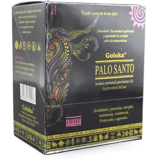 Goloka wierook - animal spirit - palo santo - heilig hout - kruiden wierook - harswierookstokjes - 12 doosjes