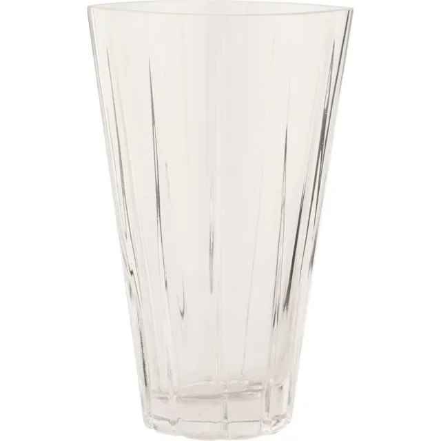 Clayre & Eef Vaas - Bloemenvaas van helder glas afmeting 14 x 11 x 22 cm. transparant