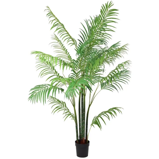 Trendyplants Kunst Areca - Goudpalm - Kunstplant - Hoogte 190cm - Potmaat Ø20cm Groen