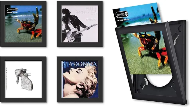 Show & Listen Show and Listen 17670 - Vinyl Lijst - Set van 4 - Zwart - Voor 12 Inch LP Covers