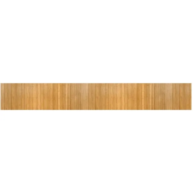 vidaXL Vloerkleed - rechthoekig - cm - bamboe - naturel