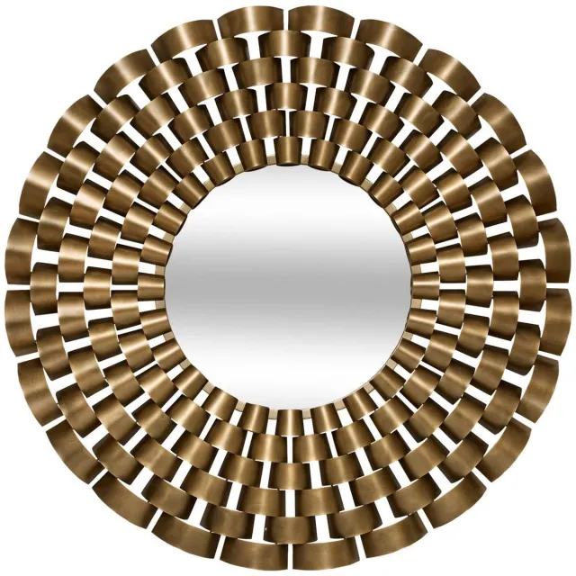Atmosphera Créateur d'intérieur® Ronde spiegel Youri, diameter 90 cm, verguld Doré