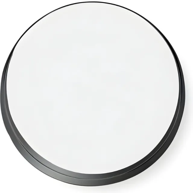 SCENA LIVING Ronde wandspiegel SVEA, Ø 50 cm Zwart