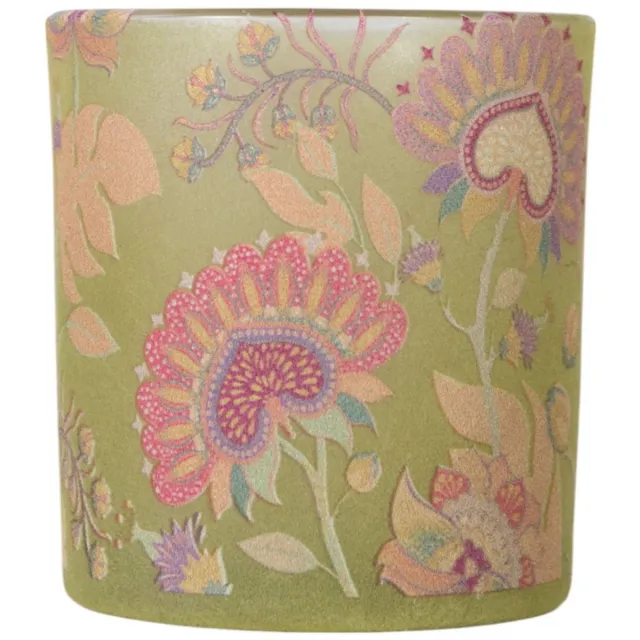 Mars & More Theelichthouder neon bloemen klein 8cm Multi