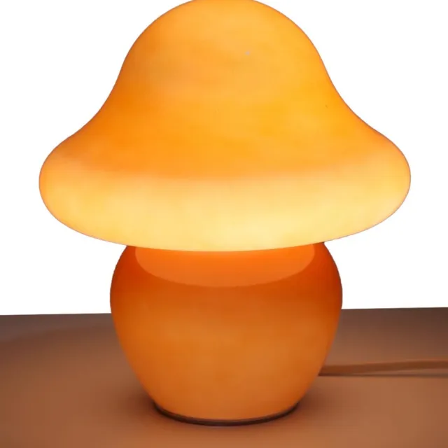 Thuys Paddenstoel Lamp – Paddestoel Lamp – Mushroom Lamp Oranje