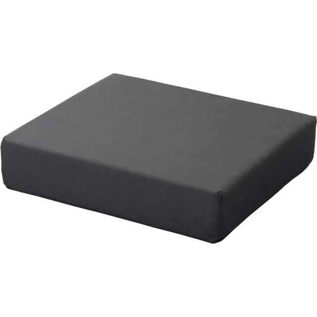 MultiMotion rolstoelkussen / zitkussen Comfort 10 cm dik - Stevig kussen met afneembare hoes Zwart