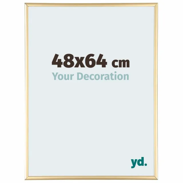 yd. Your Decoration - Fotolijst 48x64 cm - Aluminium - Goud - Kent