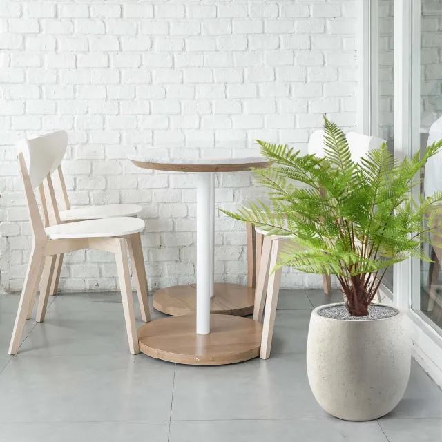 maxifleur Kunstplanten Bosvaren kunstplant 80cm Groen