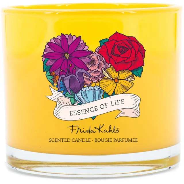 Frida Kahlo Geurkaars - Essentie van het leven rood
