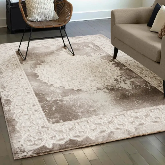 Muratap Harmony Oosters Vloerkleed Beige- 80x300CM