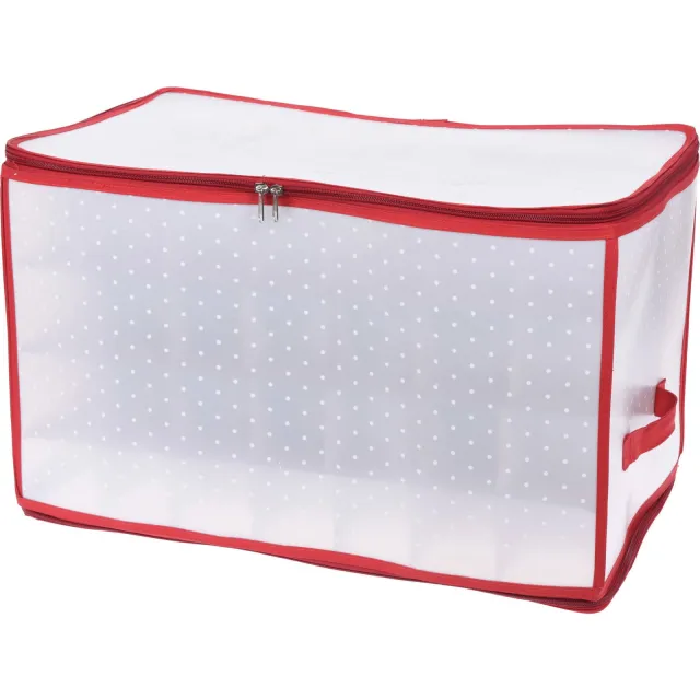 Home & Styling Collection kerst opbergdoos 56x33 cm Wit