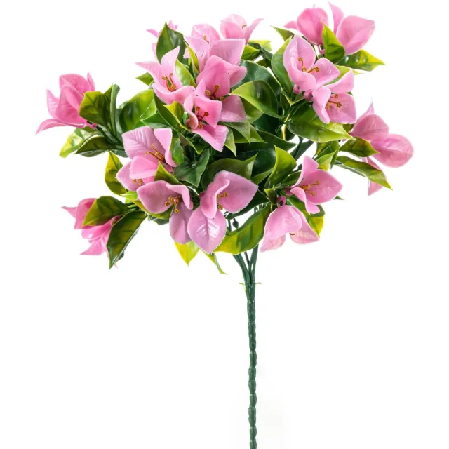 Emerald Kunstplant Bougainvillea UV 30cm roze - Kunstplant voor binnen