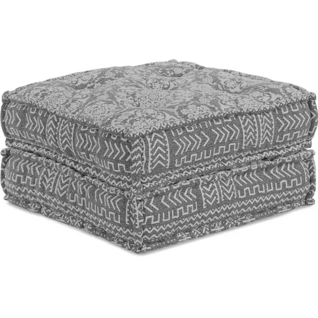 vidaXL Modulair Sofabet Stof Lichtgrijs 70 x 70 x 36 cm