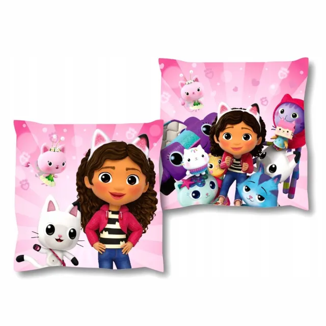 Gabby's Poppenhuis Gabby's Dollhouse sierkussen Happiness Velvet 38 cm Roze