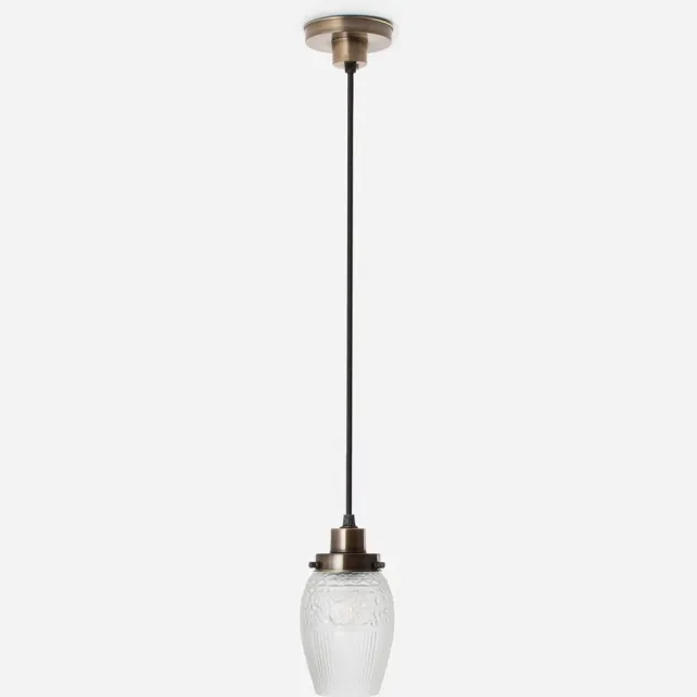 Coloured by Art Hanglamp aan snoer Flower Yard Geëtst 20's Brons - Art Deco Trade