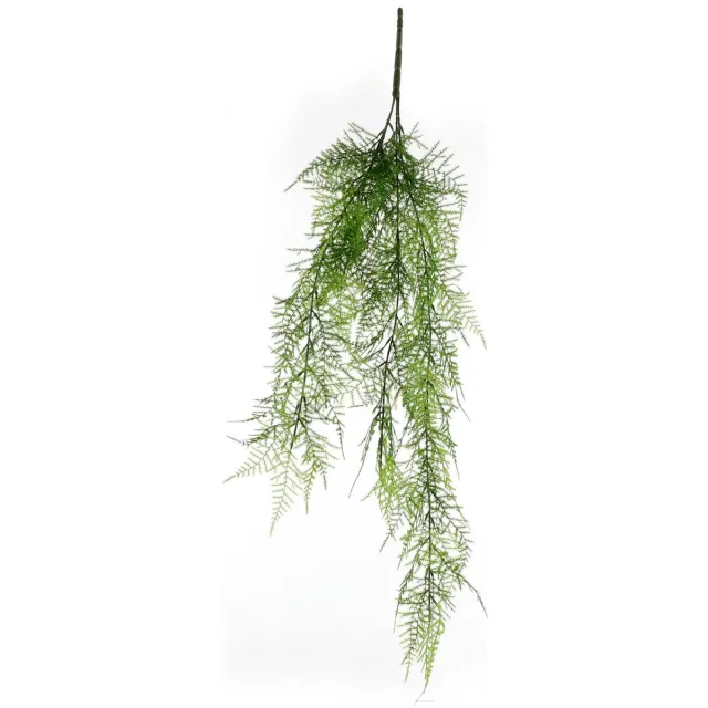 Mica Decorations Varen Kunst Hangplant - H80 cm - Groen