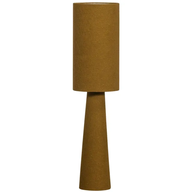 WOOOD tafellamp Loft - Metaal/Bouclé - Tapenade - 90xØ22 cm