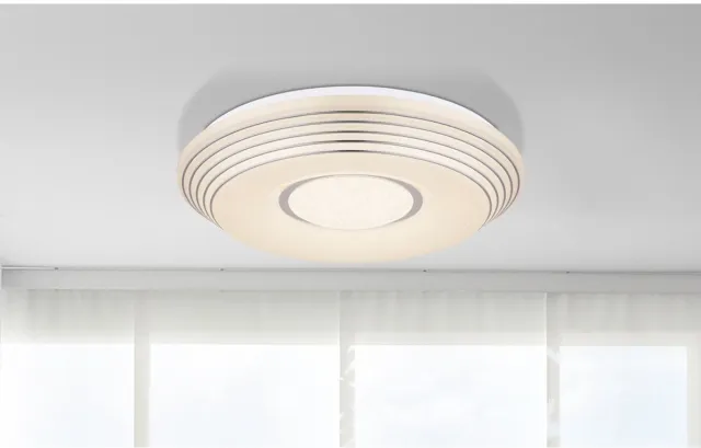 Globo plafonniere - Pillo - wit - metaal - Ø 50cm - LED - 41293-40
