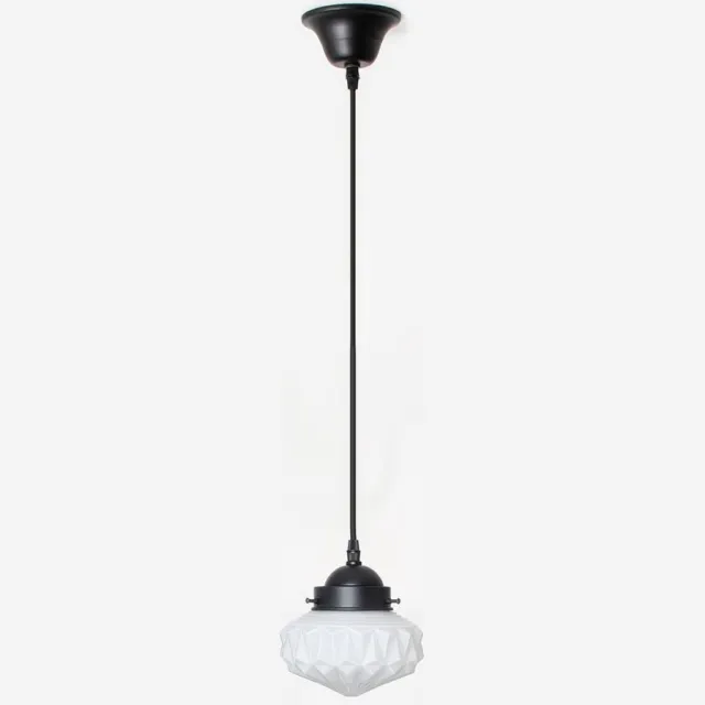Coloured by Art Hanglamp aan snoer Eternal Star Moonlight - Art Deco Trade Zwart