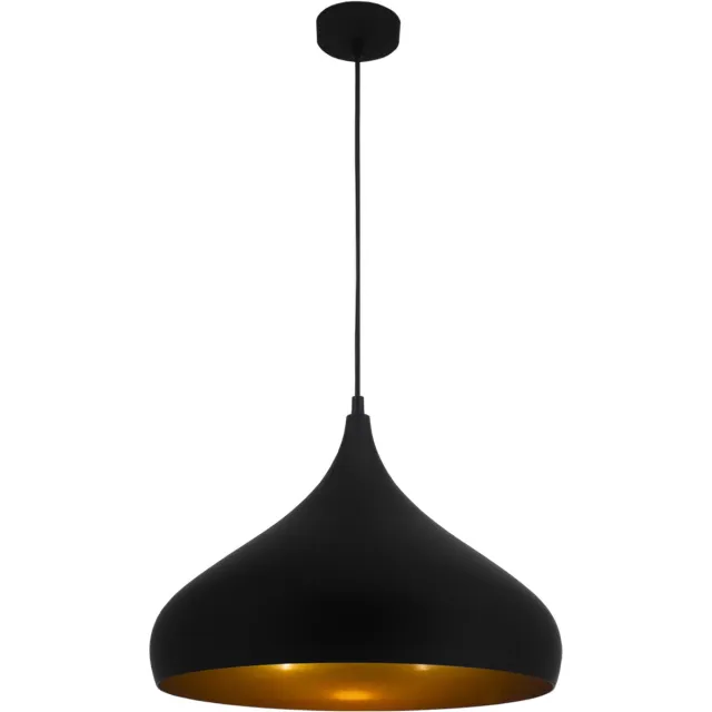 Fantasia Ronin Pendel Ø42 E27 Zwart/Goud