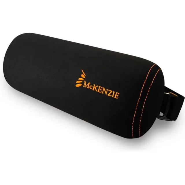 Mckenzie The Original McKenzie Signature Round Roll - Rugkussen - Rugpijn - Lendekussen - Rug Kussen Zwart
