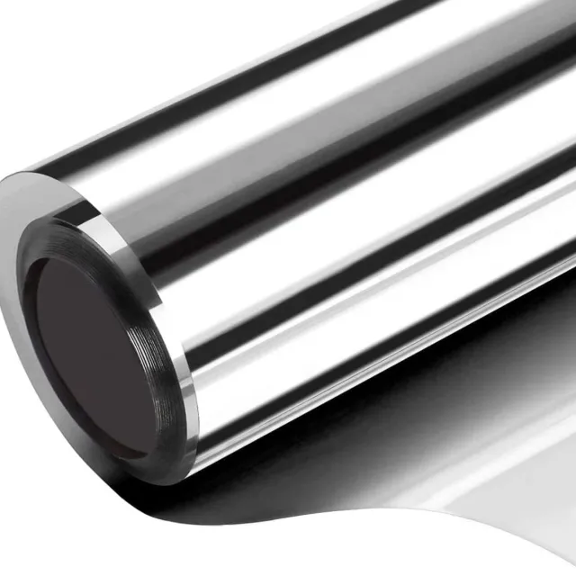 Solacis Privacy Folie Raam - Raamfolie - Folie Raam - Zichtwerend - Anti Inkijk Raamfolie - Must have voor uw privacy! Zilver