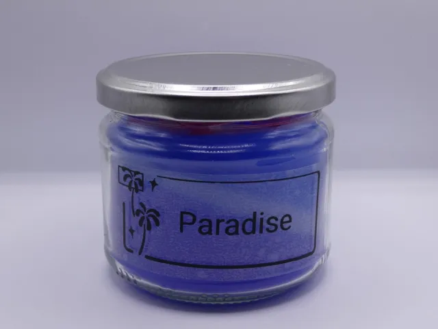 Small creations Kaars in pot. Paradise. Oceaangeur. Blauw
