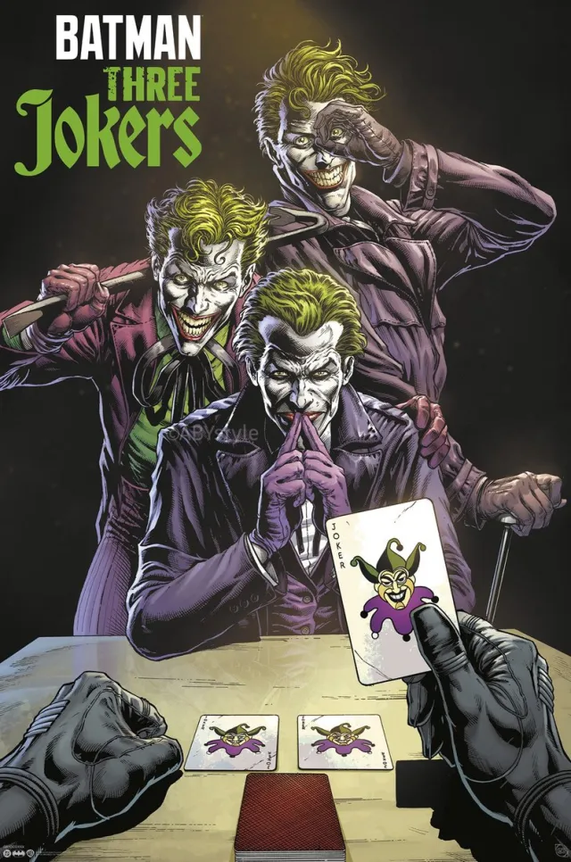 ABYSTYLE Poster DC Comics - Three Jokers 91,5x61cm Divers
