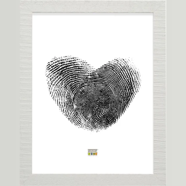 Deknudt Frames Deknudt fotolijst S43XF1 - wit - landelijke stijl - voor foto 30x45 cm