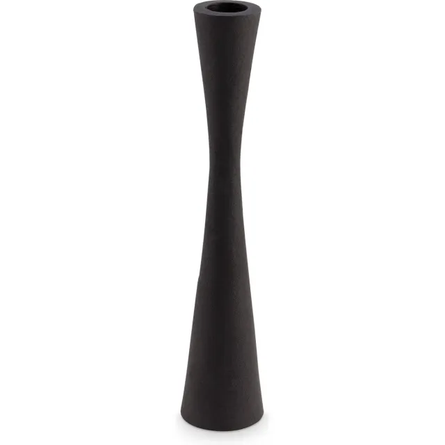 vtwonen Kandelaar - Metaal - Zwart - 25,5 cm