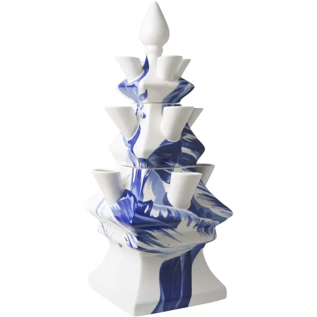 Heinen Delfts Blauw Tulpenvaas Tulp - 3-delig - 43 cm Delfts blauw