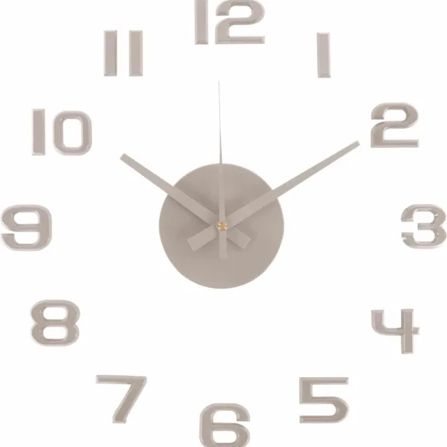 Karlsson Wandklok Diy Sunset Numbers - Grijs - Ø35cm - Wandklok Scandinavisch