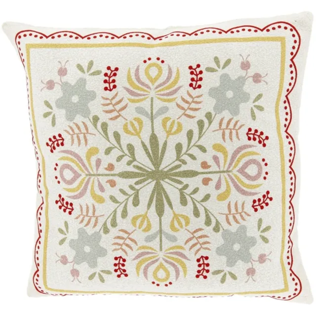 Unique Living Sierkussen Riaz Dessin 1 -45x45cm Multikleur