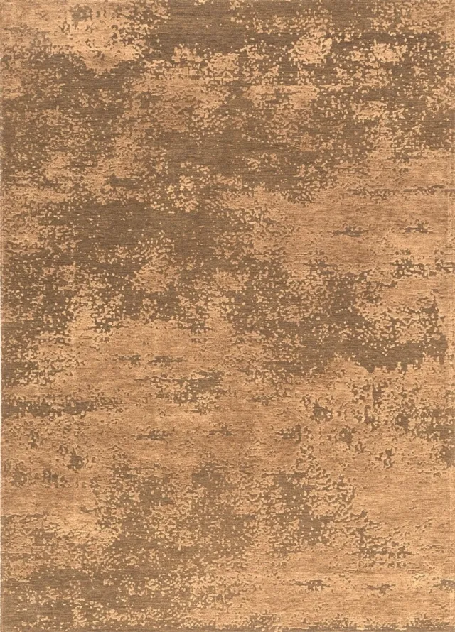 Acsento Laguna Bronze Vloerkleed - Bruin - Rechthoekig - Acryl, Polyester, Viscose, Katoen - Woonkamer, Eetkamer, Slaapkamer - Abstract, Gespikkeld - Modern, Landelijk