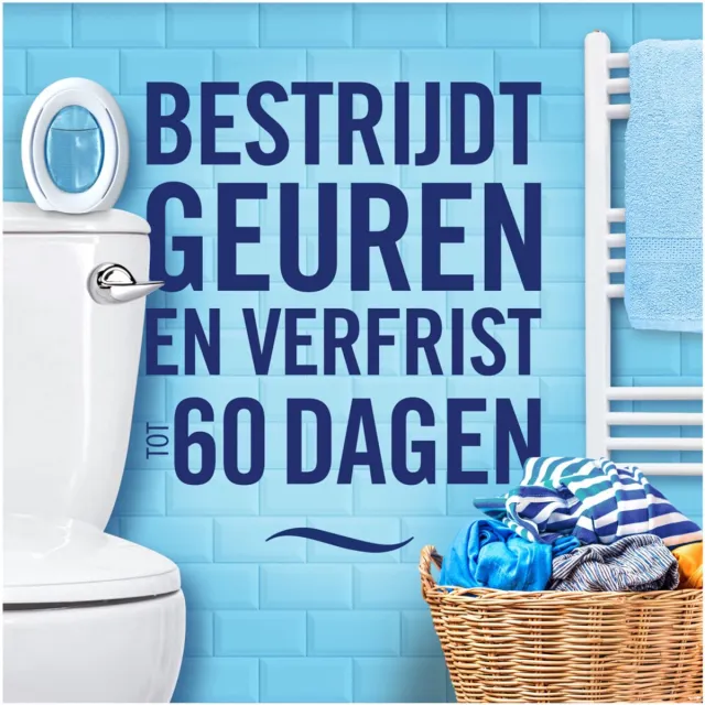 Ambi Pur Badkamer Luchtverfrisser Katoen Bloesem - 8 ml Wit